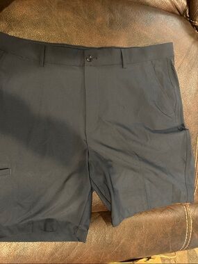 Men's Black Greg Norman Performance Shorts